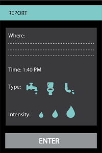 Report screen
