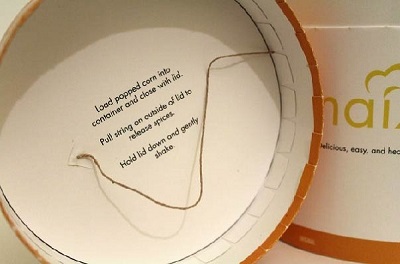 Maizme lid underside