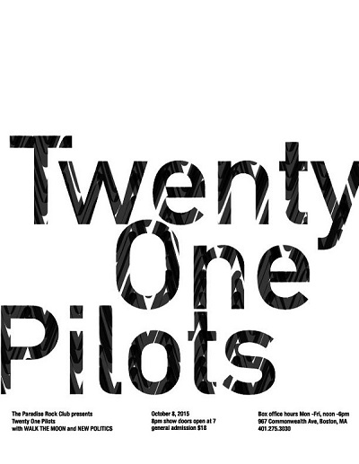 Alternative poster with just type(1)