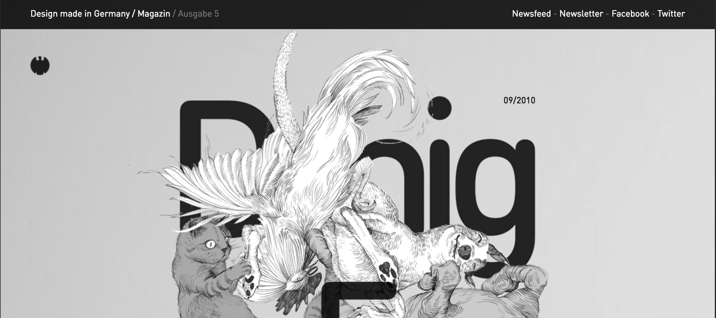 screen shot of article website
