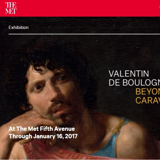 The MET website homepage